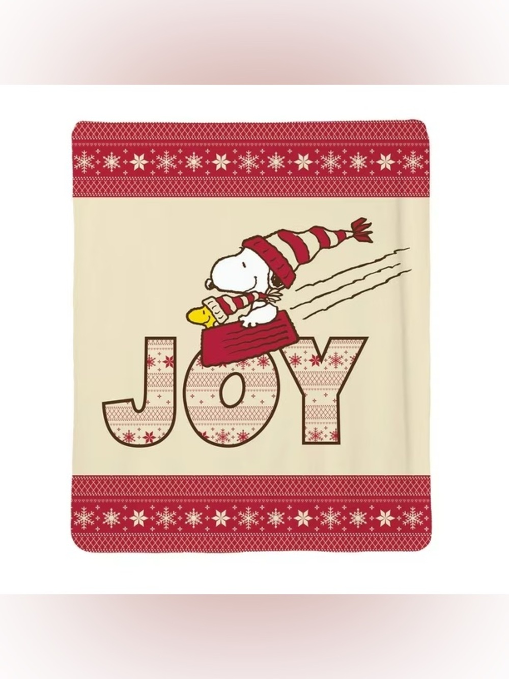 Peanuts Licensed Cloud Faux Fur Throw, 50" x 60"